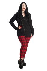 Banned Apparel Blackwell Red Tartan Trousers